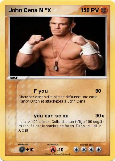 Pokemon John Cena N °X