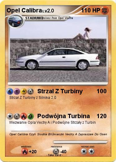 Pokemon Opel Calibra