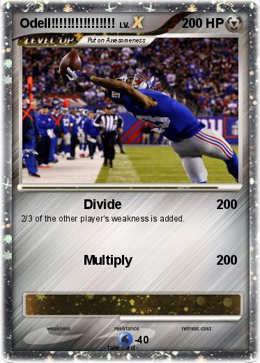 Pokemon Odell!!!!!!!!!!!!!!!!