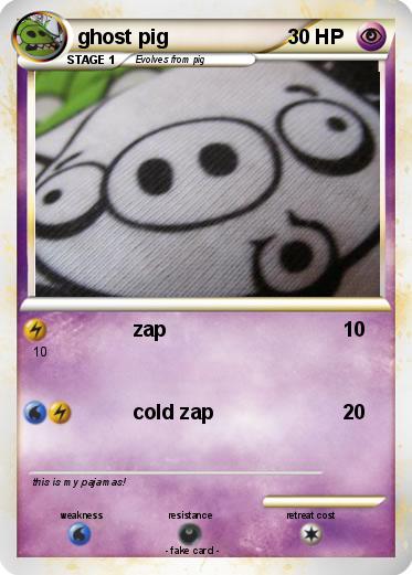 Pokemon ghost pig