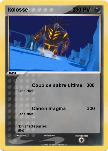 Pokemon kolosse                              2   
