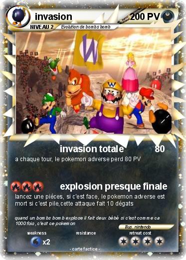 Pokemon invasion