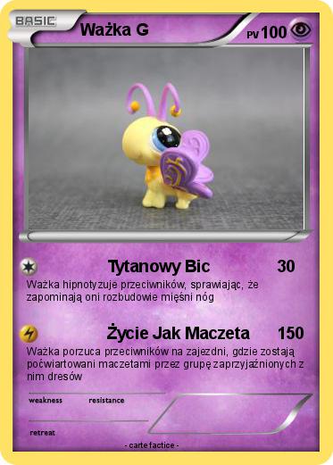 Pokemon Ważka G