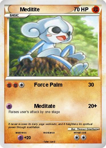 Pokemon Meditite