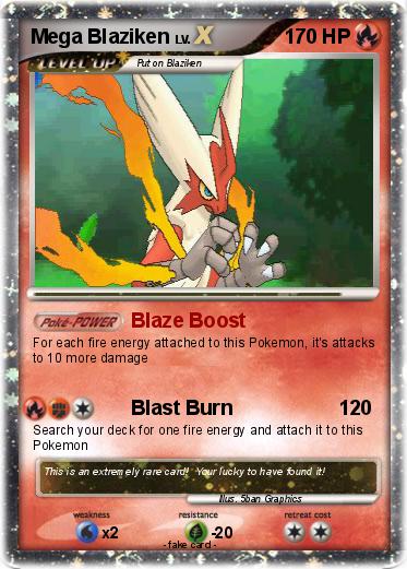 Pokemon Mega Blaziken