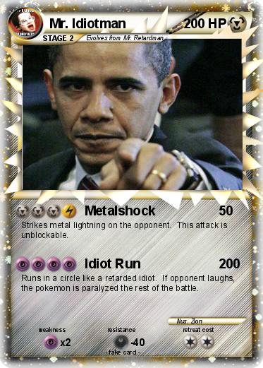 Pokemon Mr. Idiotman
