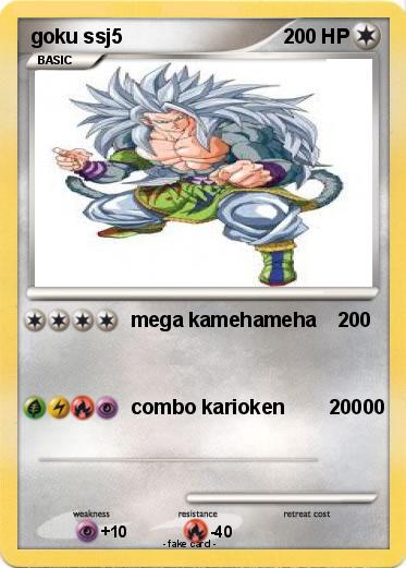 Pokemon goku ssj5