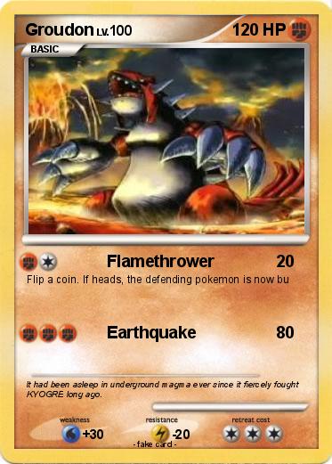 Pokemon Groudon