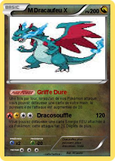 Pokemon M Dracaufeu X