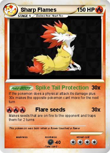 Pokemon Sharp Flames