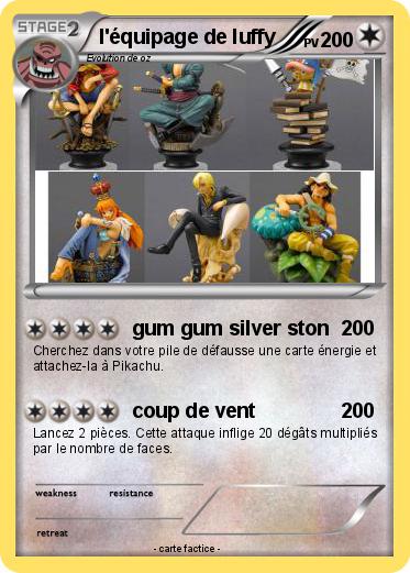 Pokemon l'équipage de luffy