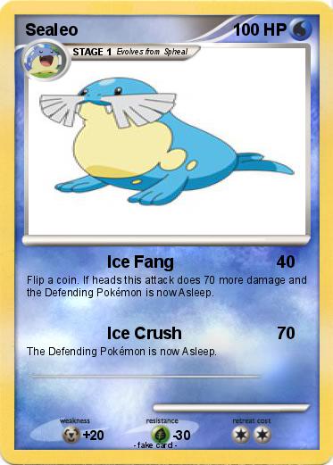Pokemon Sealeo
