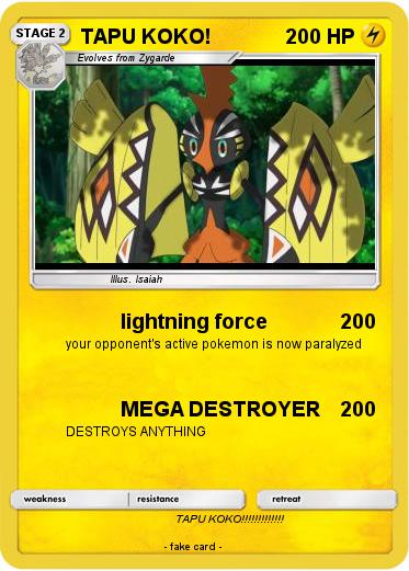 Pokemon TAPU KOKO!