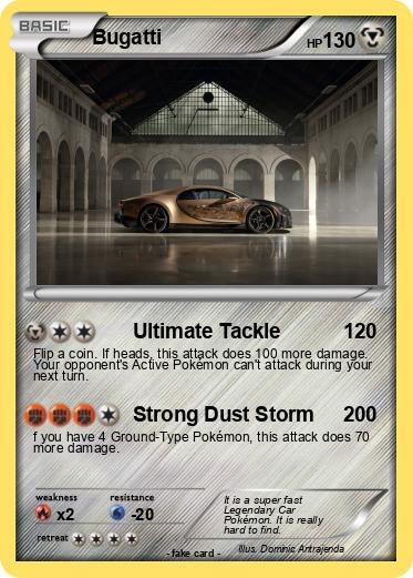 Pokemon Bugatti