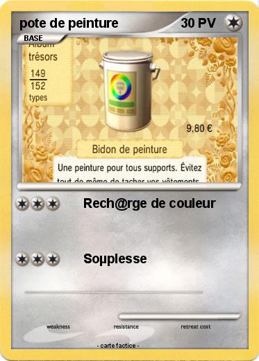Pokemon pote de peinture