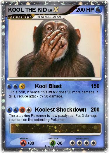 Pokemon KOOL THE KID