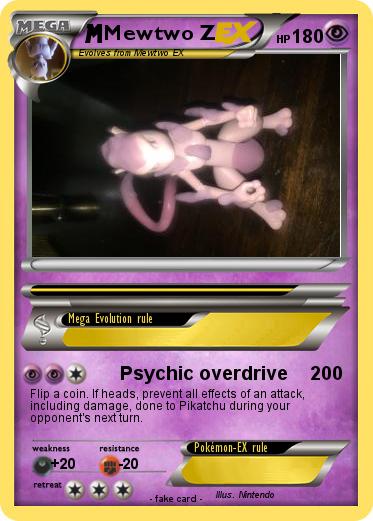 Pokemon Mewtwo Z