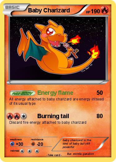Pokemon Baby Charizard