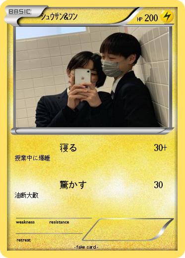 Pokemon ｼｭｳｻﾝ&ﾜﾝ