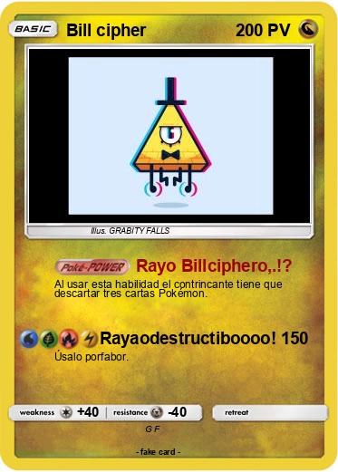 Pokemon Bill cipher
