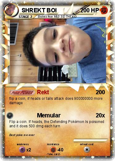 Pokemon SHREKT BOI