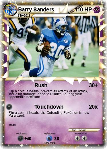 Pokemon Barry Sanders