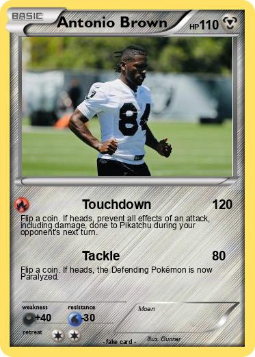 Pokemon Antonio Brown