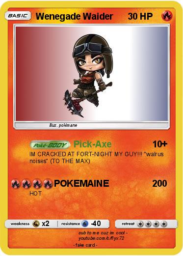 Pokemon Wenegade Waider