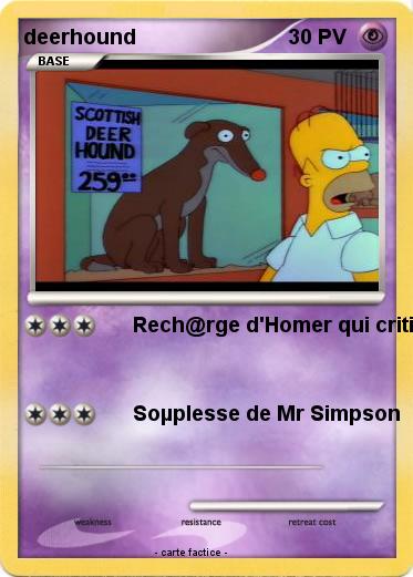 Pokemon deerhound