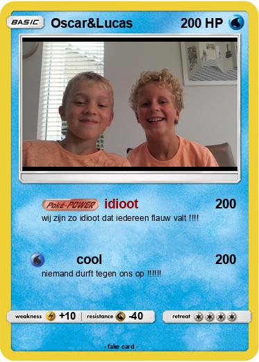 Pokemon Oscar&Lucas