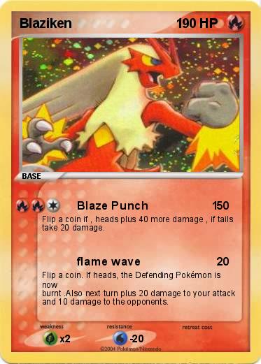 Pokemon Blaziken                             1