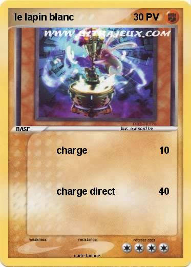 Pokemon le lapin blanc