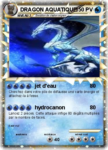 Pokemon DRAGON AQUATIQUE