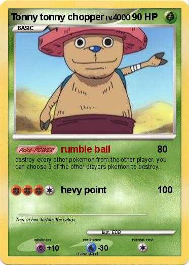 Pokemon Tonny tonny chopper