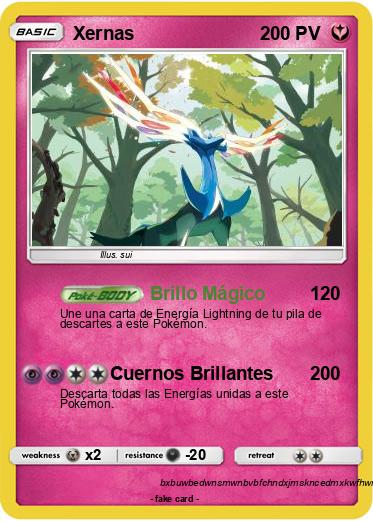 Pokemon Xernas