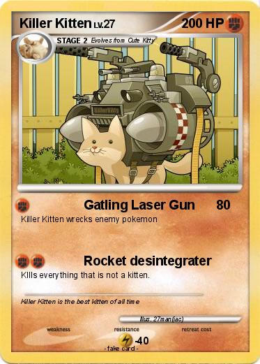 Pokemon Killer Kitten