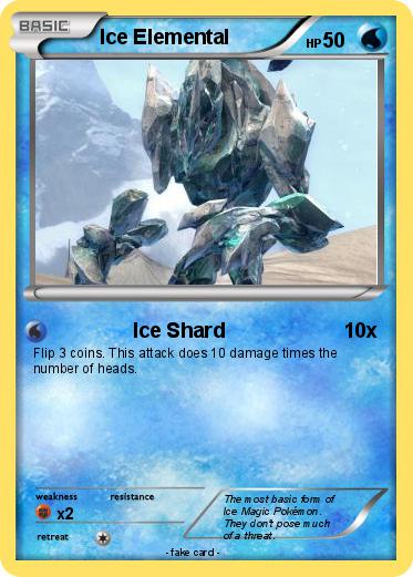Pokemon Ice Elemental