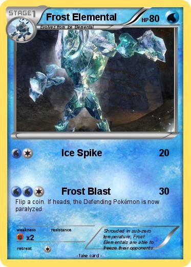 Pokemon Frost Elemental
