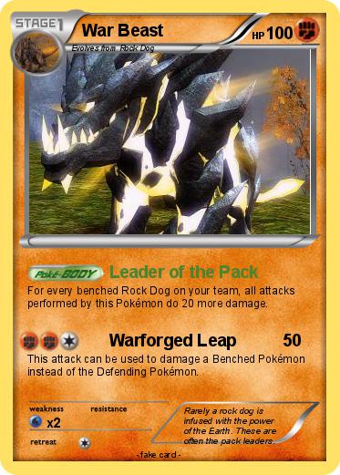 Pokemon War Beast