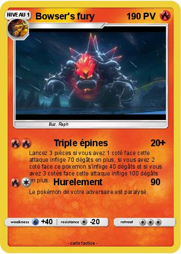 Pokemon Bowser's fury