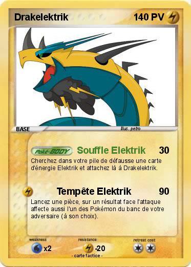 Pokemon Drakelektrik