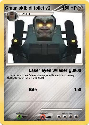 Pokemon Gman skibidi toliet v2