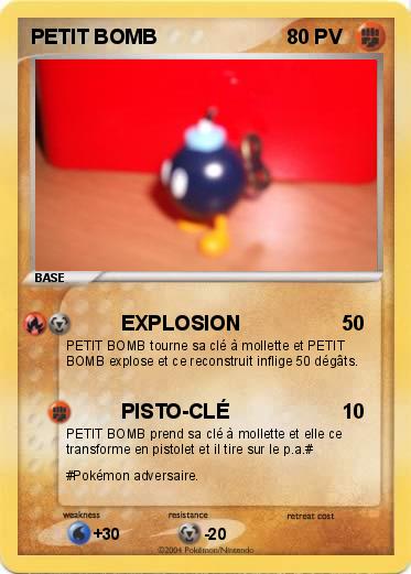 Pokemon PETIT BOMB