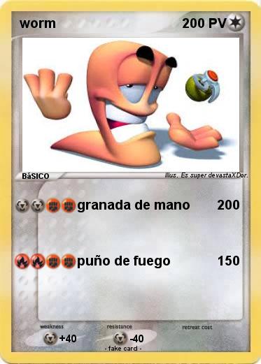 Pokemon worm