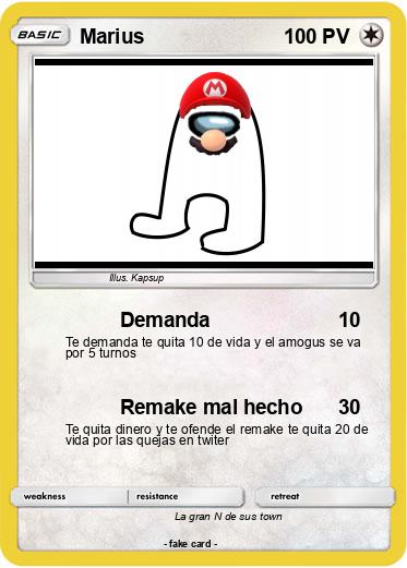 Pokemon Marius