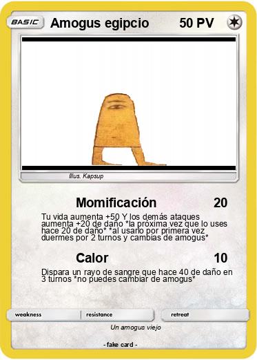 Pokemon Amogus egipcio