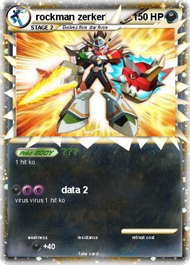Pokemon rockman zerker