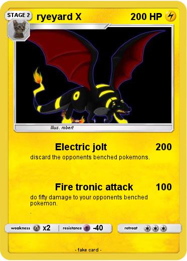 Pokemon ryeyard X
