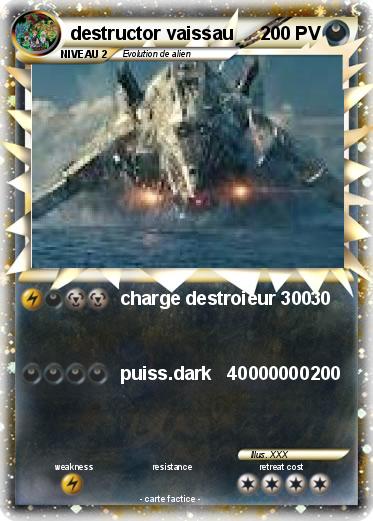Pokemon destructor vaissau