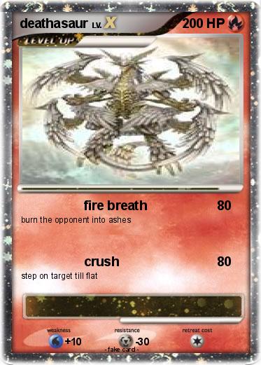 Pokemon deathasaur